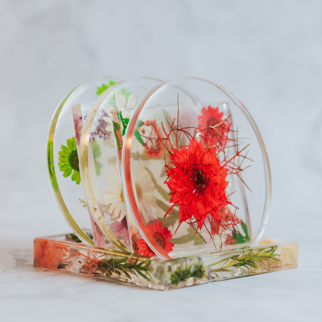 Base de Copos com suporte (6 unidades)